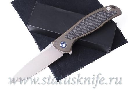 Нож Широгоров Флиппер 95 M390 CF накладка Карбон