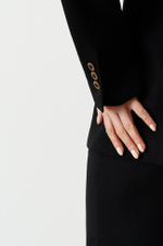 1805 Жакет женский (черный)