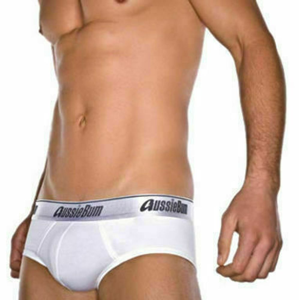 Мужские трусы брифы Aussiebum Cotton Soft Brief Metro White AB00231