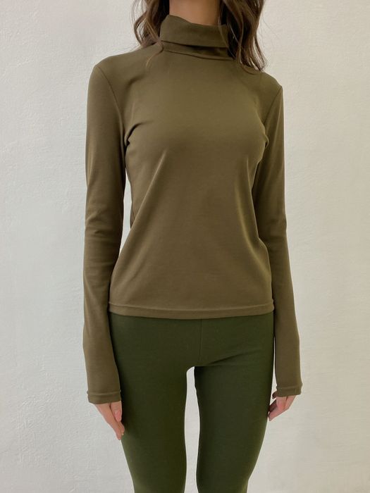 ЛОНГСЛИВ МАДДИ ОЛИВКОВЫЙ (Оливковый XS)