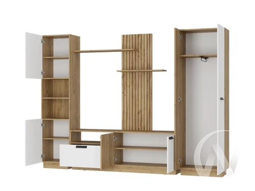 Гостиная ГС-01 Мишель тип 2 (крафт белый)