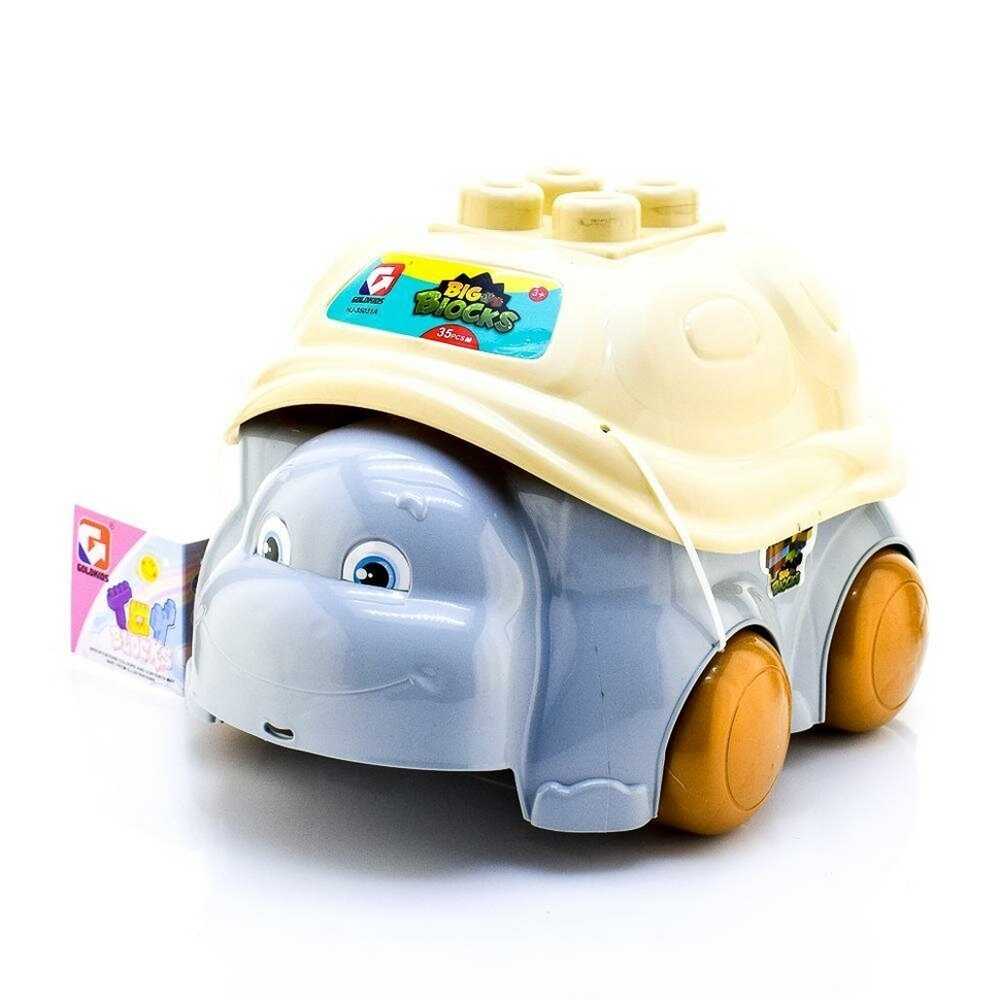 Конструктор блочный 35эл., контейнер HJ-35031A