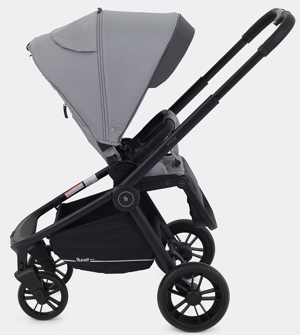 Детская коляска Rant Basic Energy 3 в 1 Grey 2024