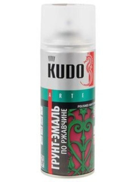 Грунт-спрей по ржавчине серая KUDO KU-317042