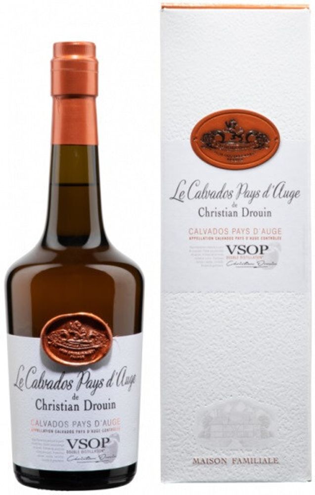 Кальвадос Coeur de Lion Calvados Pays d&#39;Auge VSOP gift box, 0.7 л