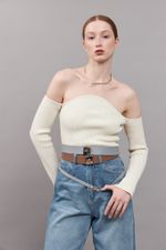 ШИРОКИЙ РЕМЕНЬ С ЗАМОЧКОМ SILVER GREY