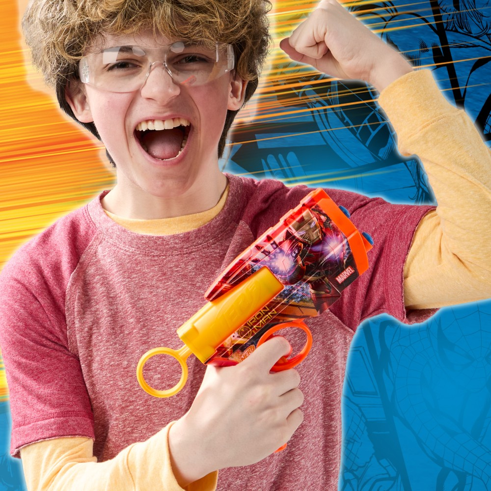 Hasbro G1923 — Бластер Nerf Marvel «Железный человек» со стрелами G1923 — фото 7