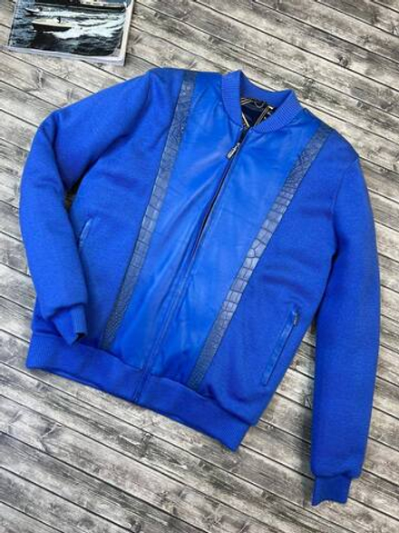 Куртка Zilli со вставками из кожи крокодила