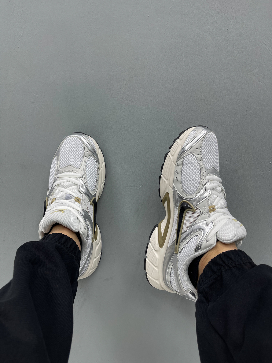Кроссовки Nike V5 #5228 (бел.-сер.)
