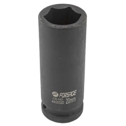 Головка ударная глубокая 1/2'', 20мм (6гр. Forsage F-4458520