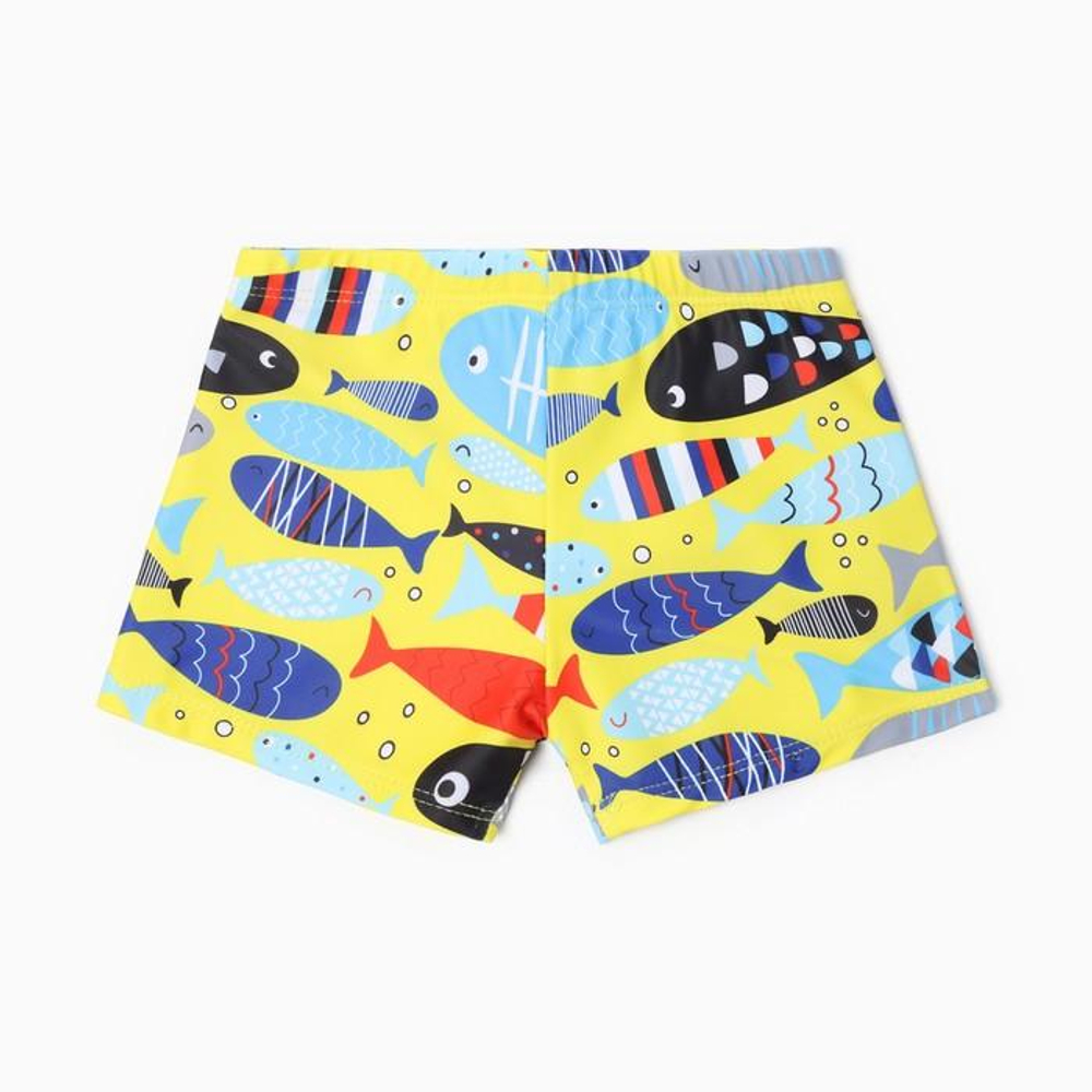Купальные трусы для мальчика "Рыбки", рост 86-92 (2) (MINAKU), 1 шт.