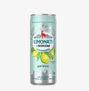 Лимонад Limonati by Borjomi цитрус, 0,33 л