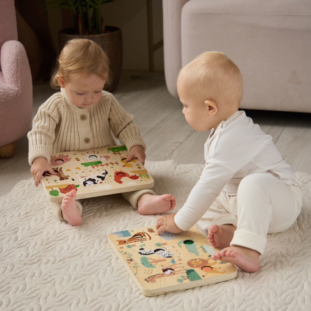 Тактильно-звуковая доска edda, Ферма