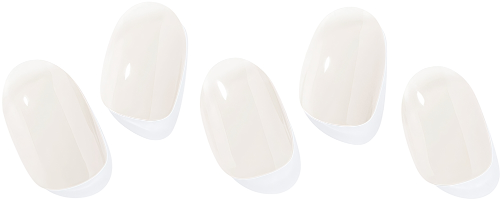 ohora Gel Nail Sticker N Cream Cotton - Наклейки на ногти оттенок NB-076, 1 szt.