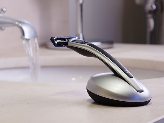 Бритва Bolin Webb X1, серебристая, черный акцент, Fusion