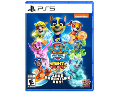 PAW Patrol Mighty Pups Save Adventure Bay (PS5) NEW