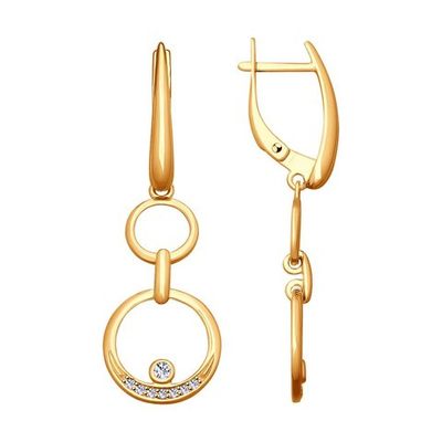 Серьги из серебра (93020887)