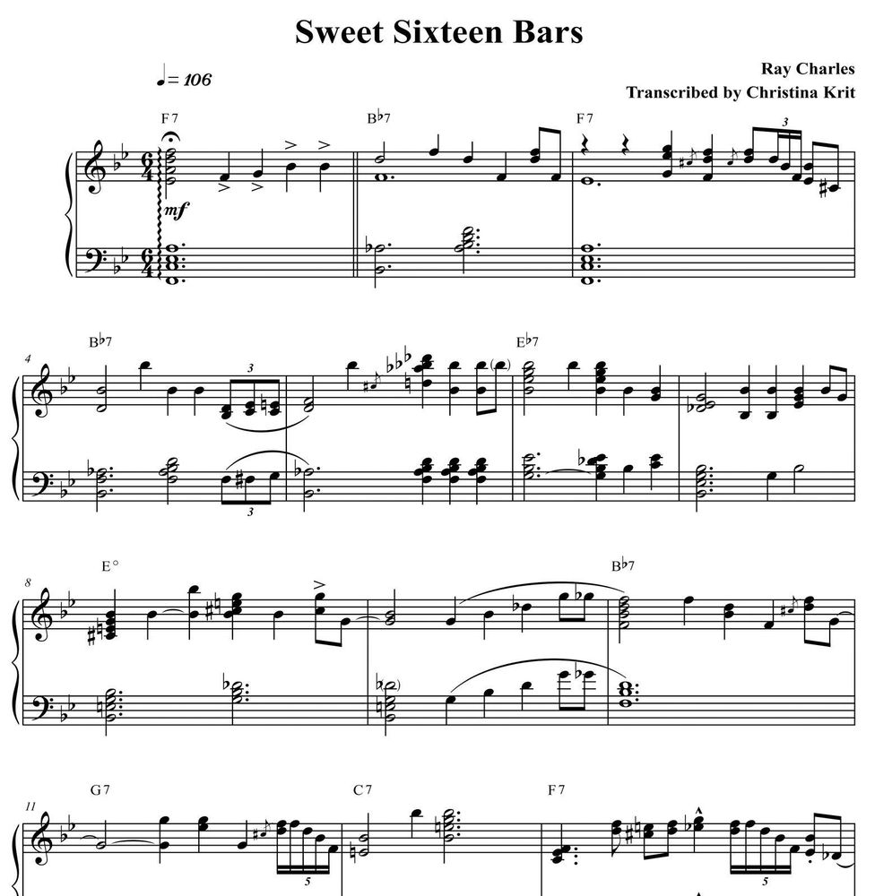 Sweet Sixteen Bars