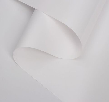 Пленка матовая 60*800см, 40мкр, PASTEL белая