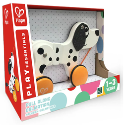 Детская игрушка Каталка на веревочке Собачка, серия "Зверики"