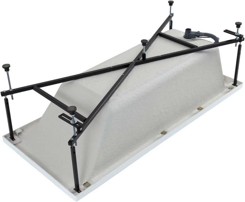 Акриловая ванна Aquanet Bright 180x80 (с каркасом)