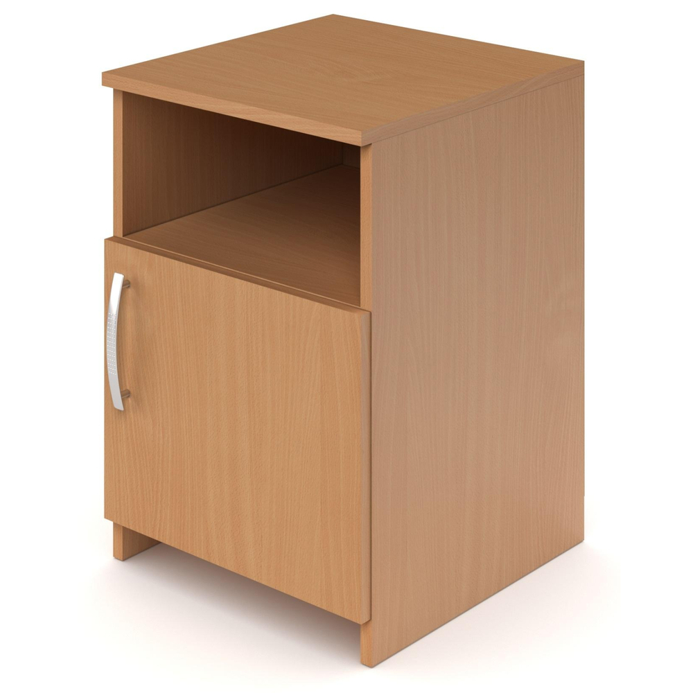 Мебель для общежитий MET_МДО Тумба с нишей и полкой бук