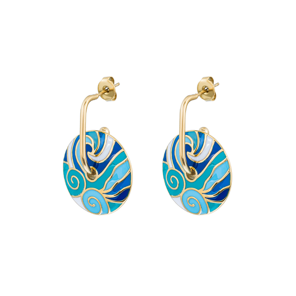 Серьги Fiore Luna AE13784-1 G
