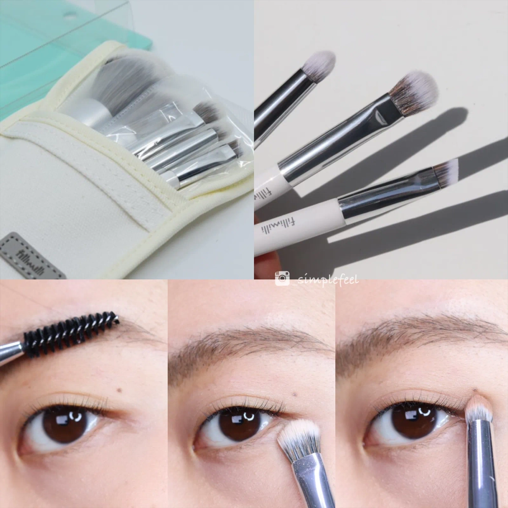 Fillimilli Mini Makeup Brush Kit 5шт