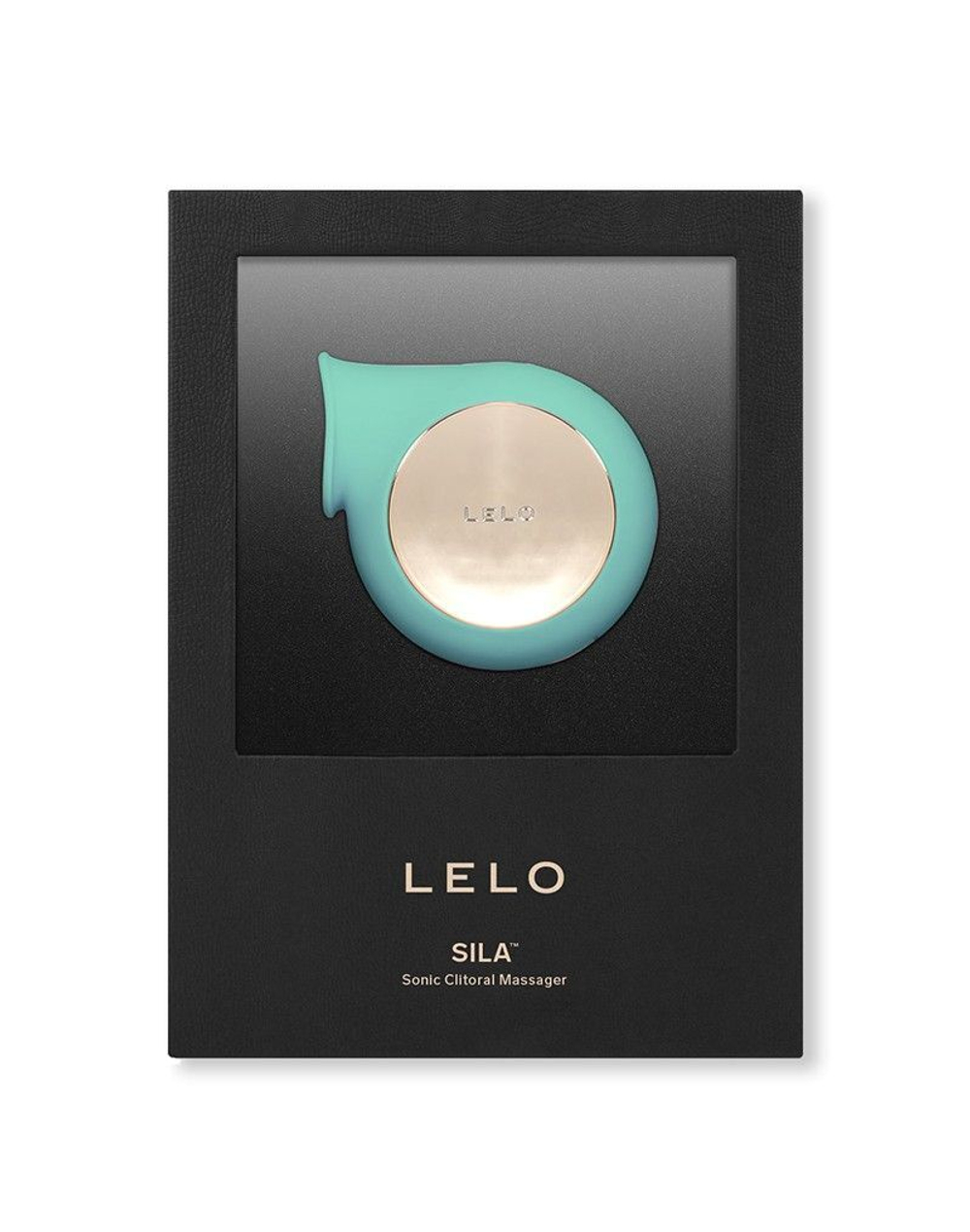 Бирюзовый вакуумный клиторальный стимулятор Sila