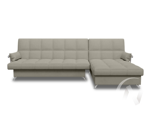 Диван угловой Финка ДКУ с хром. бок (Bremen 02; 4 категория)