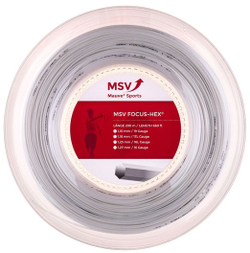 Теннисные струны MSV Focus Hex (200 m) - белый