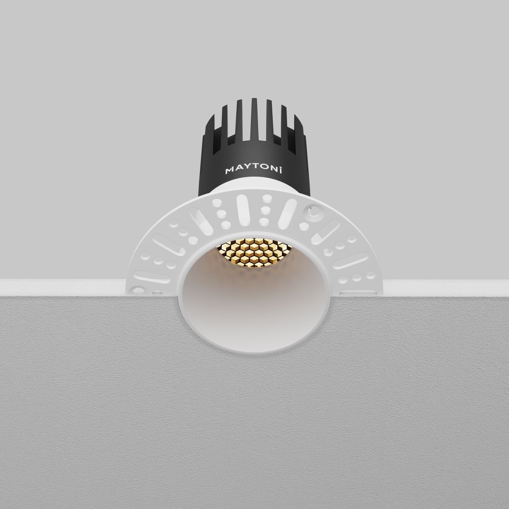 Светильник встраиваемый светодиодный Maytoni Dip DL120-10W-2.7K-TRS-W