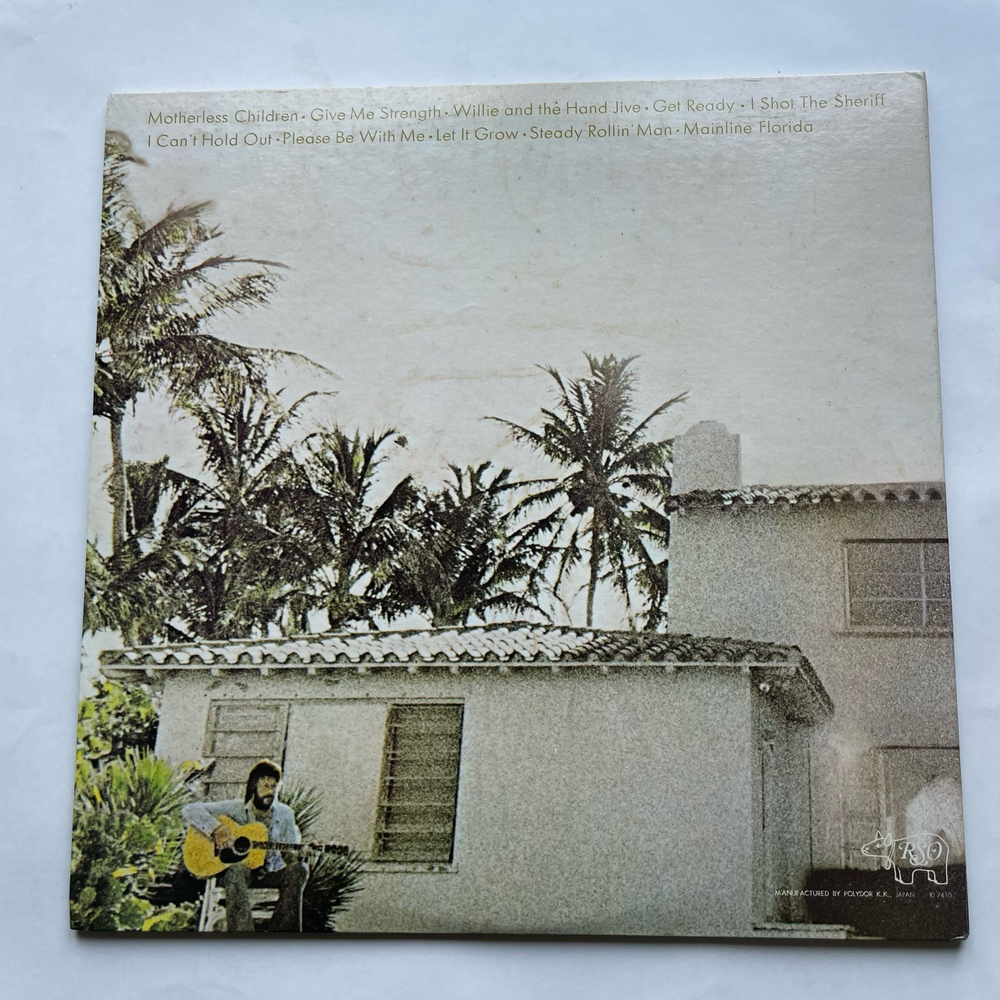 Винтажная виниловая пластинка LP Eric Clapton 461 Ocean Boulevard (Япония 1974) (Без Оби)