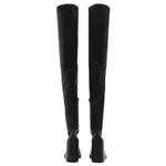Burberry Pillar Over the knee Boots 9.5cm Women"s Black