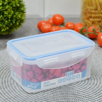 Контейнер 0,8л с клипсами