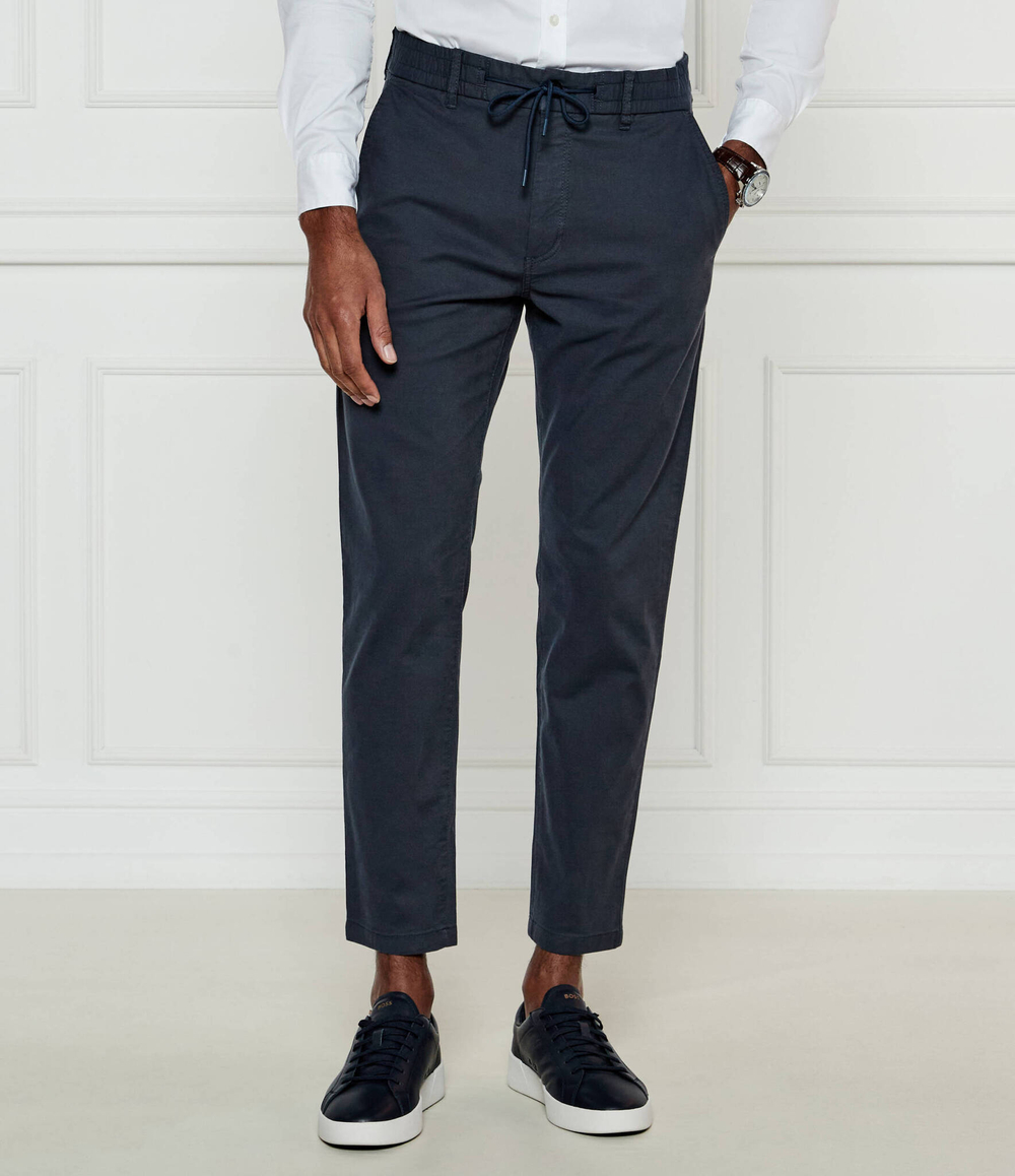 Чиносы DS-1 10 265 720 01 BOSS ORANGE - темно-синий(50523146)