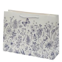 GAEM Пакет подарочный (бумага 210г/м2, блок 12шт), L32 W10 H26 см, 4в.