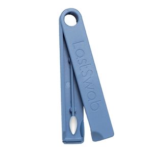 Палочка для макияжа многоразовая LastSwab в голубом кейсе