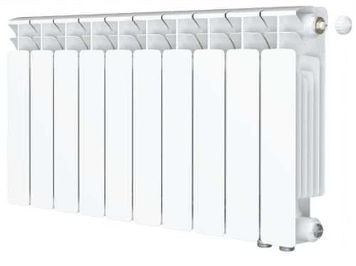 Радиатор Rifar Base Ventil 350 - 10 секций подключение нижнее (правое)
