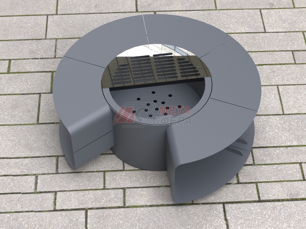 Стол-очаг Омега