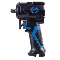 KING TONY (44802AMP) Гайковерт пневматический ударный 1/2", 678 Нм, с комплектом головок, 16 предметов