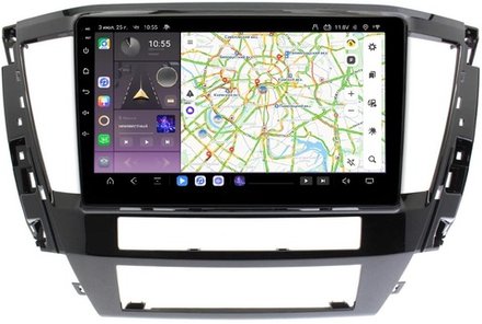 Магнитола для Mitsubishi Pajero Sport 3 2020-2024, Montero Sport - Kuberg QLed, Android 13, TS20, CarPlay, SIM-слот