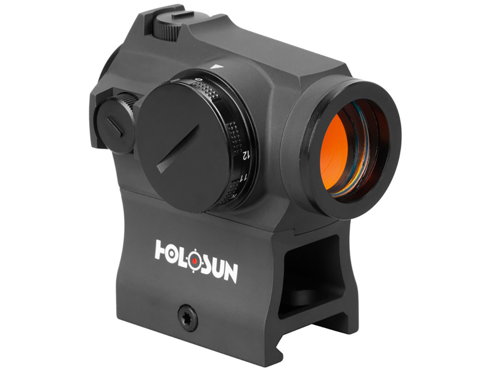 Коллиматор Holosun Micro точка 2MOA,12 подсв., +крон., яркость-барабан, U-защита, внешн.бат.,100г.