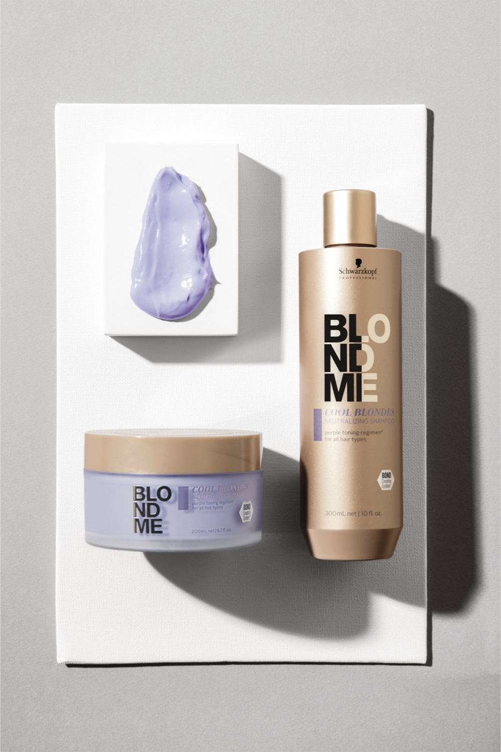 Schwarzkopf Professional Blondme Cool Blondes - несмываемый спрей-кондиционер, нейтрализующий желтоватый оттенок /   150  ml  / GTIN 4045787640199