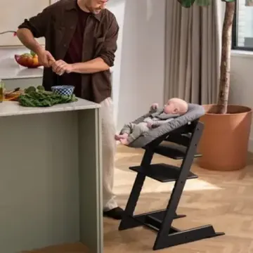 Сиденье для новорождённого Stokke Newborn Set в стульчик Tripp Trapp (Anthracite)