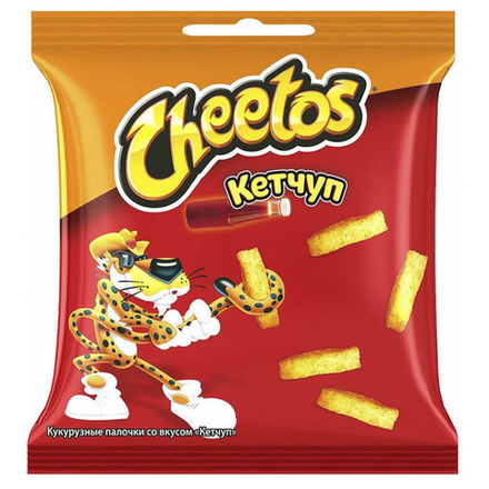 Кукурузные палочки CHEETOS Кетчуп 26 гр