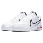 Кроссовки Nike Air Force 1 Low React White Black Red