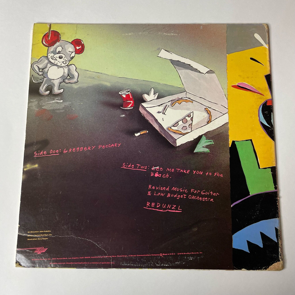 Винтажная виниловая пластинка LP Frank Zappa Studio Tan (USA 1978)
