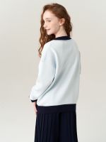 Джемпер для девочки AT954 небесно-голубой