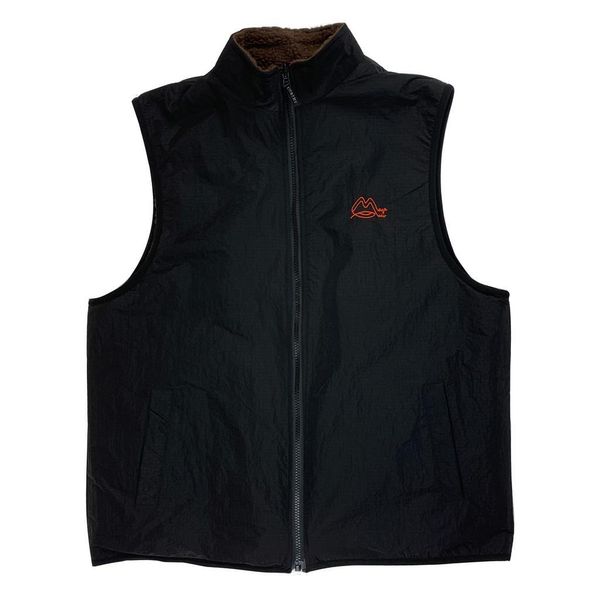 Жилет Reversible fleece коричневый - фото 2